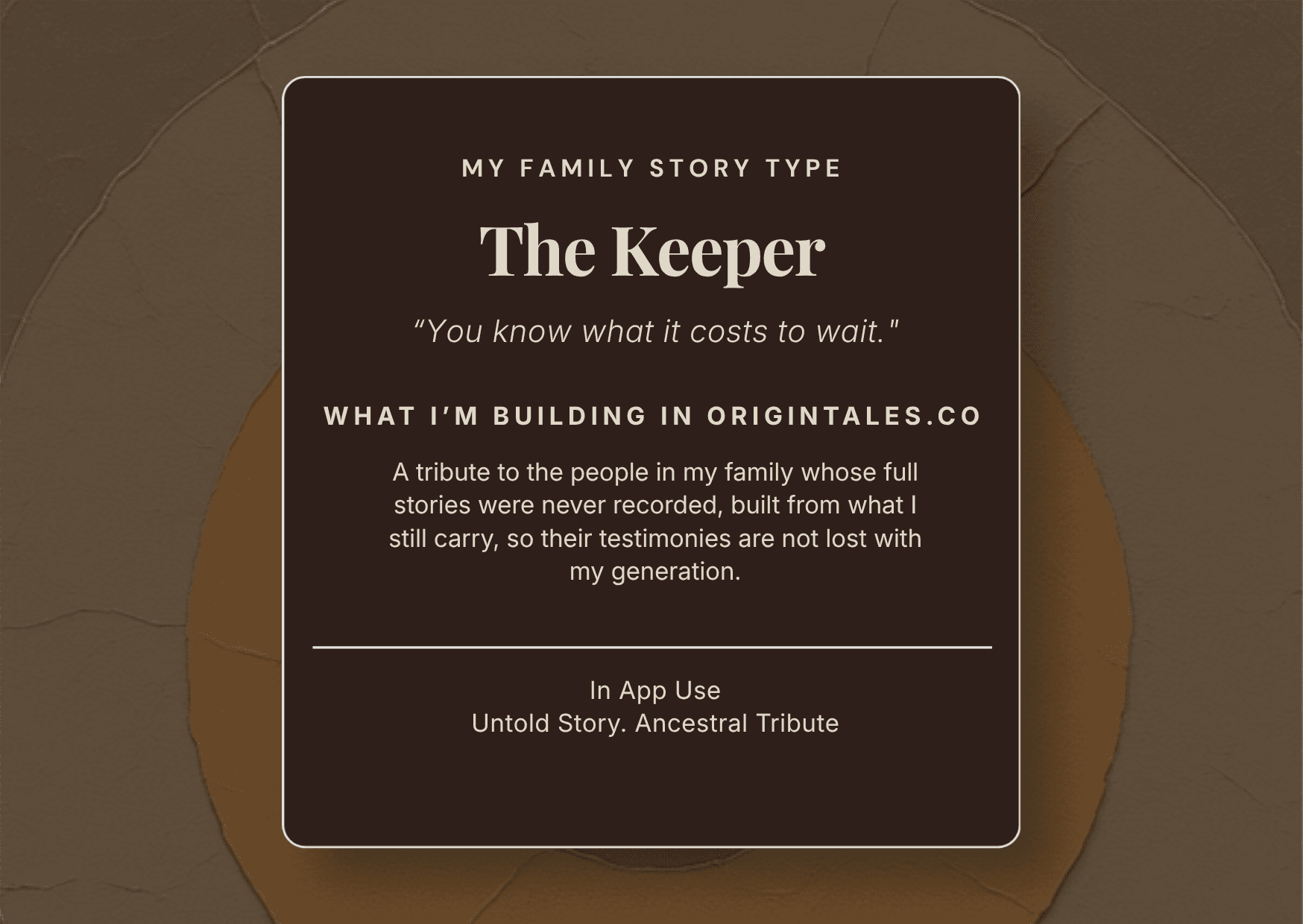 The Keeper