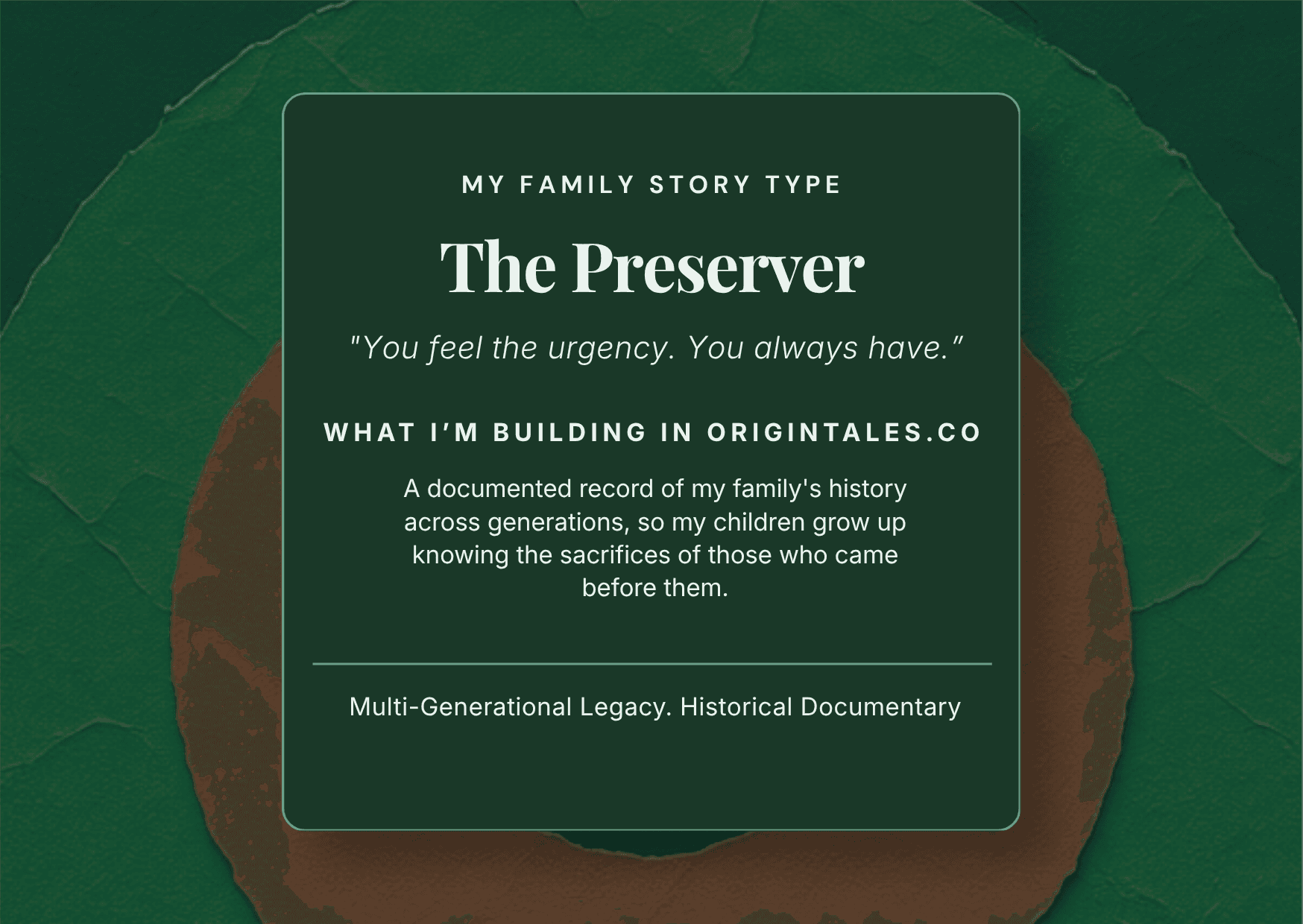 The Preserver